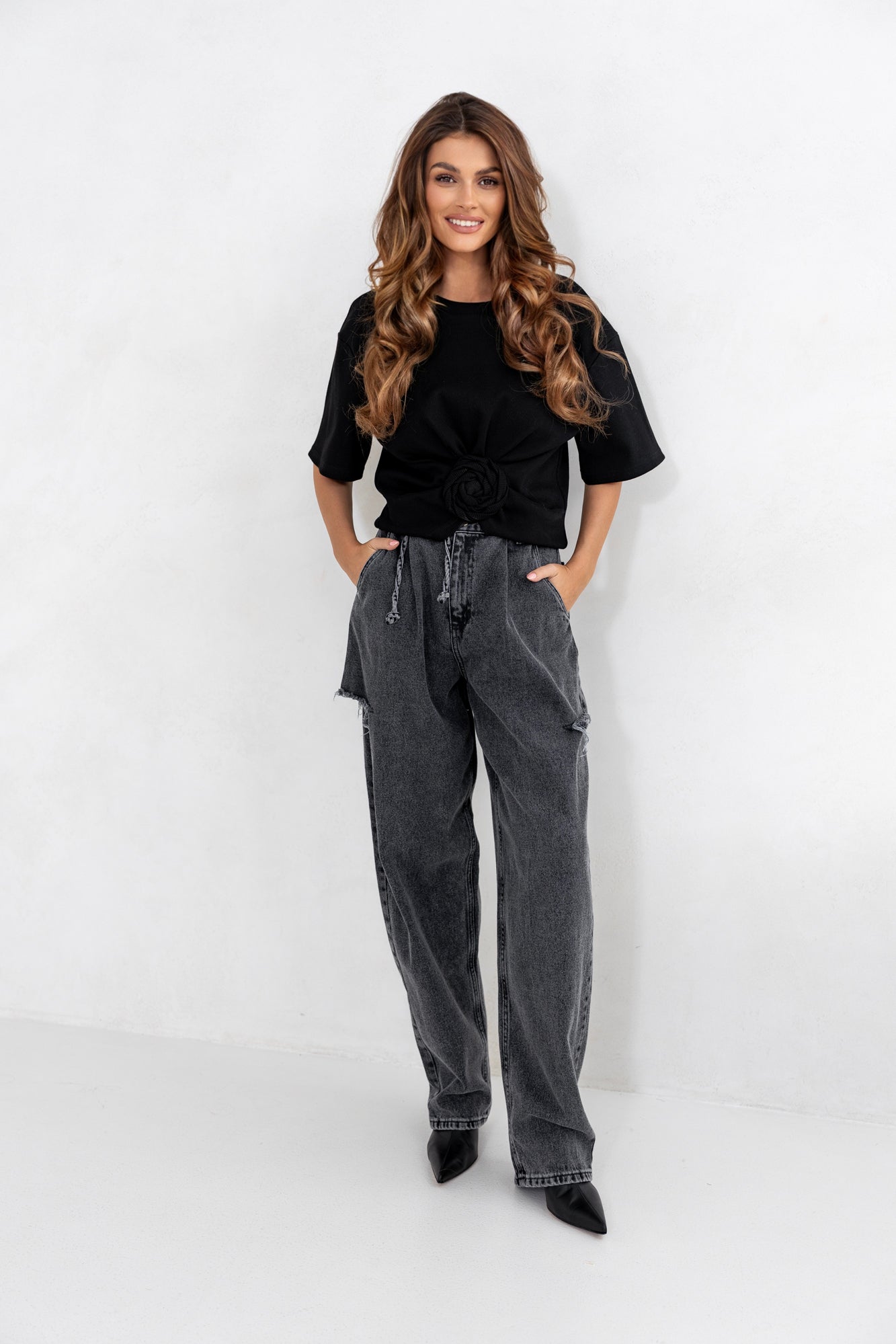 T-shirt Rosette – Black